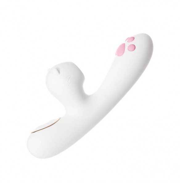 MizzZee - Cute Meow Heating Suction Vibrator Wand (Chargeable - White) MizzZee - Cute Meow Heating Suction Vibrator Wand (Chargeable - White)